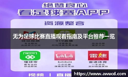 无为足球比赛直播观看指南及平台推荐一览