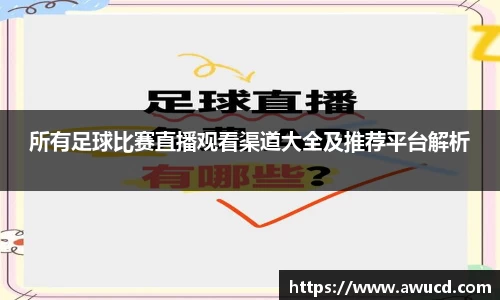 所有足球比赛直播观看渠道大全及推荐平台解析