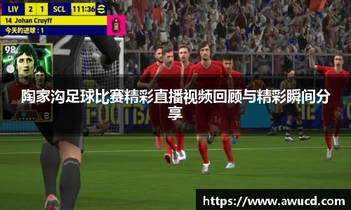 陶家沟足球比赛精彩直播视频回顾与精彩瞬间分享